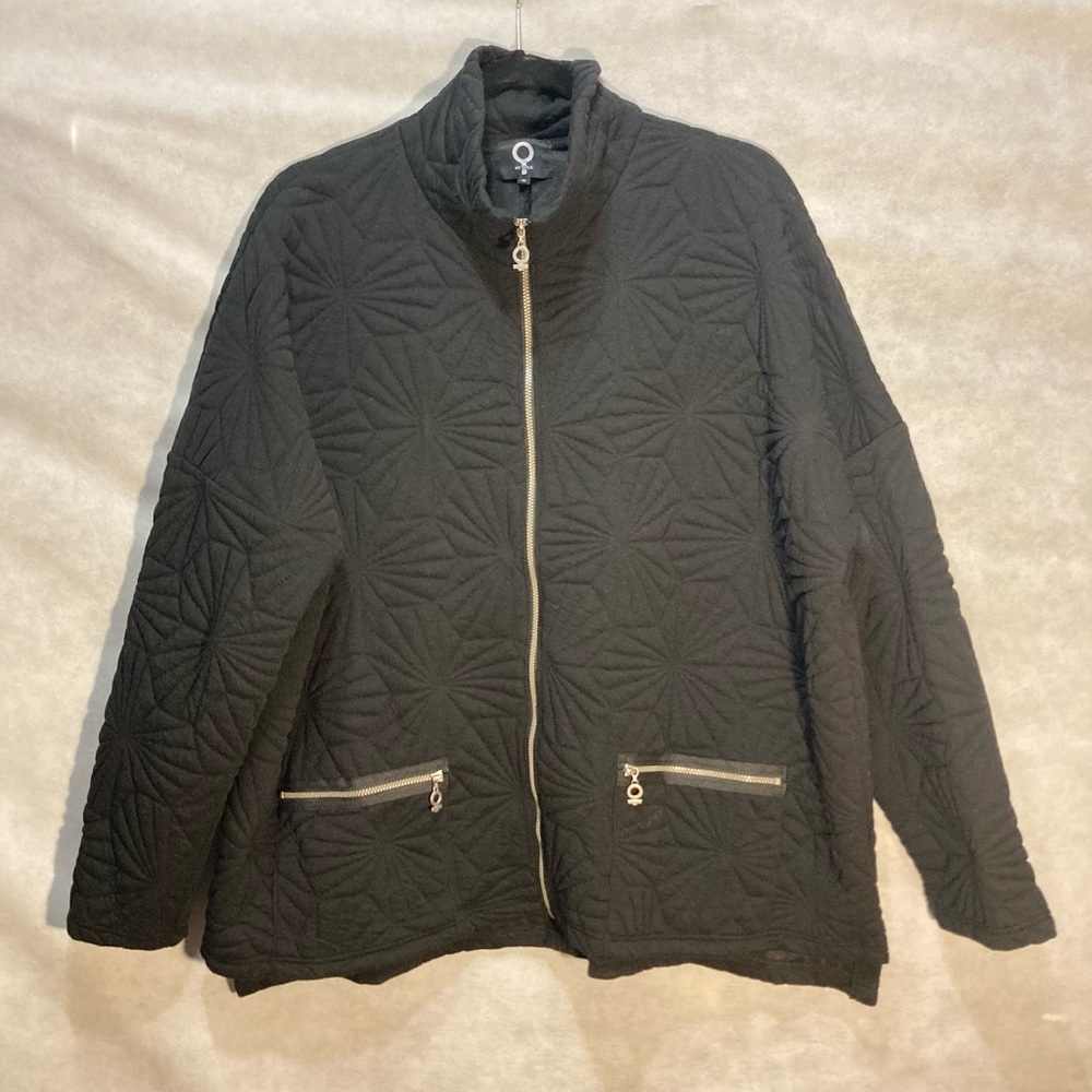 My Soul Black Zip Up Jacket Coat